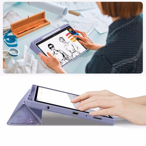 Tech-Protect SC Pen Hybrid maciņš Samsung Galaxy Tab A9 / A11 8.7 daudzkrāsains