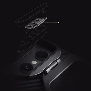 Nillkin CarboProp magnētiskais MagSafe maciņš ar kameras vāciņu un statīvu priekš Samsung Galaxy S26 Ultra melns