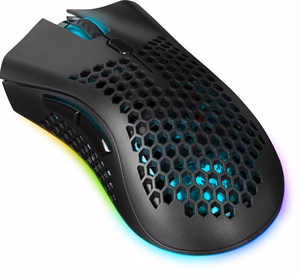 Defender GM-709L Warlock 52709 bezvadu pele spēlētājiem ar RGB apgaismojumu