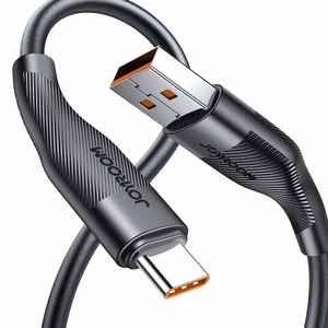 USB kabelis Joyroom S-1060M12 melns Type-C 100cm (līdz 6A)