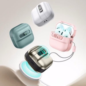 ESR Pulse Halolock MagSafe futrālis AirPods 4, melns