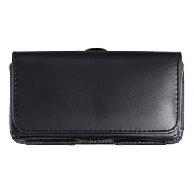 Horizontāls universāls apvalks CLASSIC 100A modelis 1 (Samsung S3/S4/A3 / Iphone 6/7/8) melns