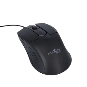 Maxlife Home Office MXHM-01 optiskā pele 1000 DPI 1,2 m melna
