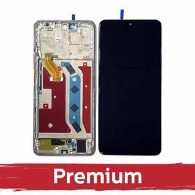 LCD displejs saderīgs ar Huawei Honor Magic4 Lite (Honor X9 5G) ar rāmi / Titanium Silver / OEM