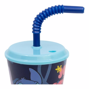 Disney Stitch Palms krūze ar salmiņu, 430 ml