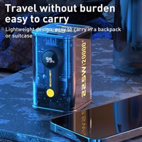 Portatīvais lādētājs WK Design "WP-337" Melns 20000mAh (PD 20W / QC3.0 22.5W)