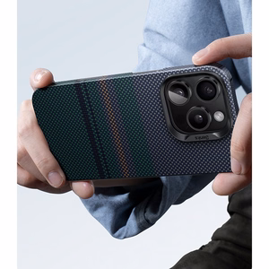 Benks Magnētiskais Armor Air Aurora Kevlar 600D viedtālruņa apvalks Iphone 16 Pro Max