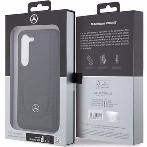 Чехол Mercedes Leather Urban для Samsung Galaxy S23 — чёрный