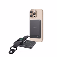 Tech-Protect PB33 LifeMag MagSafe 5000mAh Portatīvais lādētājs (m) - melns