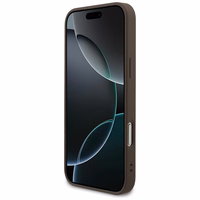 Guess 4G Small Classic Logo MagSafe futrālis iPhone 17 Pro Max - Brūns