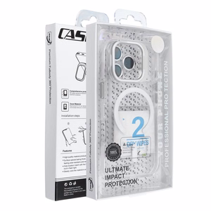 Maciņš LENS MAG COVER saderīgs ar MagSafe telefonam IPHONE 16 balts