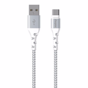 Energizer Ultimate C520CKWH USB-A–USB-C uzlādes un datu kabelis, 2 m, balts