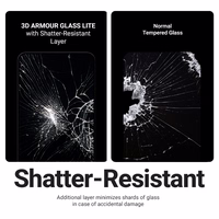 Crong 3D Armour Glass Lite - Full līme Tempered Glass Xiaomi 17