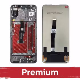 LCD displejs saderīgs ar Huawei Nova 5T / Honor 20 ar rāmi / Midsummer Purple / OEM