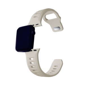 3mk silikona siksniņa Apple Watch, 38/40/41/42 mm, Nude, mazais izmērs