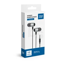 Austiņas ar vadu 3,5 mm Blue Star M09 1,2 m melnas