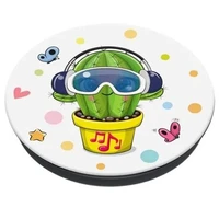 Popsockets 2 Cool Cactus turētājs un tālruņa statīvs