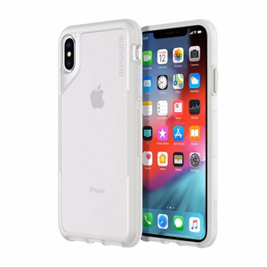 Griffin Survivor Endurance vāciņš ierīcei iPhone XS Max, caurspīdīgs un pelēks