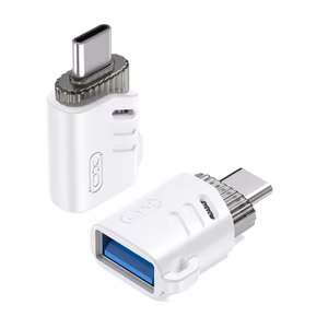 XO Adapteris (m) NB256B OTG USB-C balts