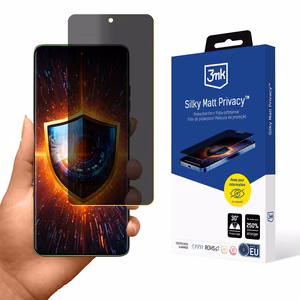 3mk Silky Matt Privacy – privātuma ekrāna aizsargs modelim Motorola Edge 60