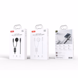 XO bezvadu induktīvais lādētājs CX030 melns Apple Watch ar USB-C kabeli -USB-C