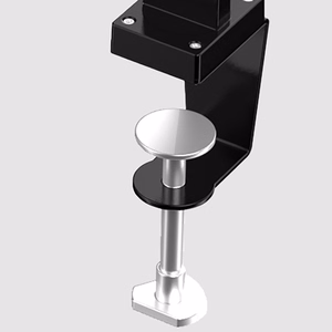 Wozinsky WLM-800 virs monitora uzstādāma galda lampa ar tālvadības pulti, melna