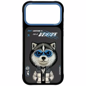 Nimmy Cool&Cute 2.0 Wolf Case for iPhone 17 Pro Max - Black