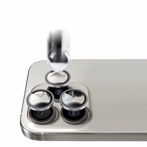 Tel Protect Titanium Lens 99% AR caurspīdīgie rūdītie aizsargstikli Apple iPhone 18 Pro / 18 Pro Max kameras lēcām (3 gab.)