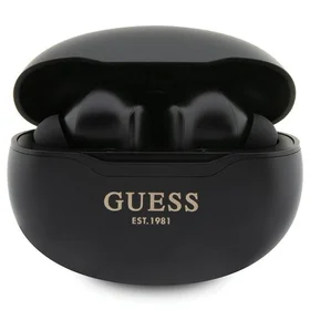 Guess GUTWST50EK TWS Bluetooth austiņas + dokstacija - melnas Classic EST