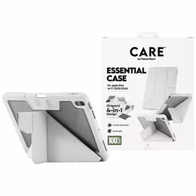 Care by PanzerGlass Y salokāms apvalks iPad Air 11" 2025 (7. paaudze) / iPad Air 11" 2024 (6. paaudze) - gaiši pelēks