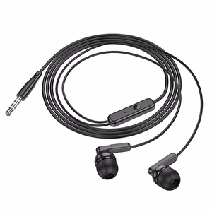HOCO vadu austiņas Jack 3,5 mm ar mikrofonu M121 melnas