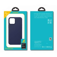Joyroom Color Series apvalks iPhone 12 mini melns (JR-BP798)