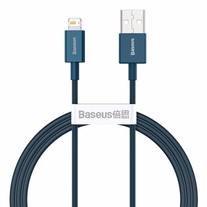 Baseus kabelis Superior USB - Lightning 1,0 m 2,4A zils