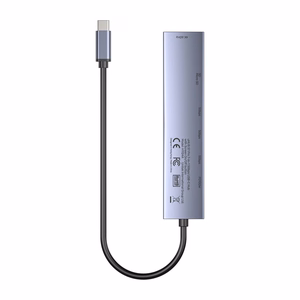 UNITEK USB-C 7-in-1 sadalītājs PD 100W HDMI 2.0 ar ieslēgšanas/izslēgšanas slēdzi