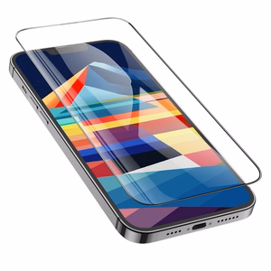 HOCO rūdītais HD 5D aizsargstikls Guardian shield (komplekts 10in1) – paredzēts iPhone 15 / 16, melns (G14)