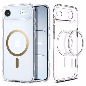 Spigen Ultra Hybrid Magnētiskais viedtālruņa apvalks iPhone 17 Air - Caurspīdīgs zelta