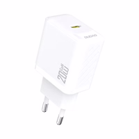 Dudao A26 PD20W GaN USB-C lādētājs – balts
