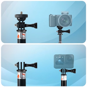 Tech-Protect GA100 Monopad & Selfie Stick priekš GoPro / DJI - melns