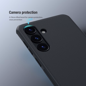 Nillkin Super Frosted Shield Pro bruņots viedtālruņa apvalks Samsung Galaxy S24+ - sarkans