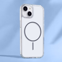 Anti Shock Īpaši plāns Magnētiskais viedtālruņa apvalks iPhone 14 6,1" pelēks