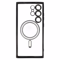 Viedtālruņa apvalks Magnētiskais melns Samsung Galaxy S24