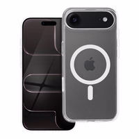 Viedtālruņa apvalks ar MagSafe iPhone 17 Air, caurspīdīgs, elitārs, izturīgs pret dzeltenēšanu, saderīgs ar kameru vadības pogu