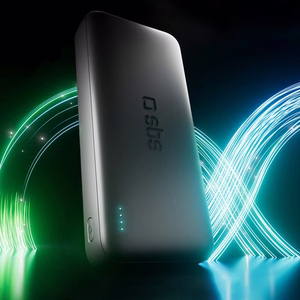 SBS Infinity внешний аккумулятор 20000mAh 10W LiFePo₄ USB-A USB-C - Чёрный