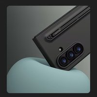 Nillkin Flex Pure Fold viedtālruņa apvalks priekš Samsung Galaxy Z Fold 7 ar S Pen Space - melns