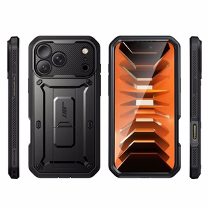 Supcase Unicorn Beetle Pro vāciņš iPhone 18 Pro Max / 17 Pro Max – melns