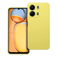 Silikona 2mm viedtālruņa apvalks XIAOMI REDMI 13C, citronkrāsas