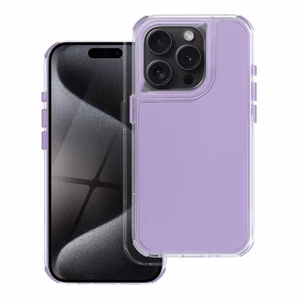 MATRIX viedtālruņa apvalks IPHONE 12 / 12 Pro gaiši violets