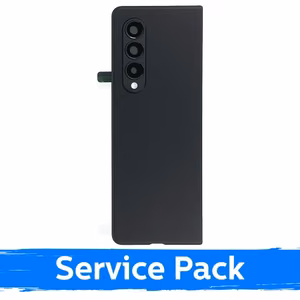 Aizmugures vāciņš saderīgs ar Samsung F926 Z Fold3 / Phantom Black / (Service Pack)