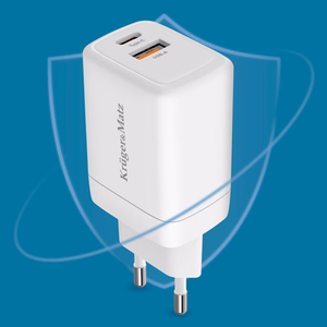 Kruger&Matz 45 W GaN tīkla lādētājs ar Power Delivery un Quick Charge