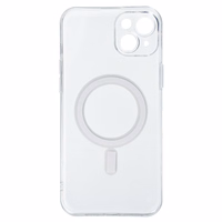 TEL PROTECT MagSilicone Caurspīdīgs Viedtālruņa apvalks Iphone 15 Plus